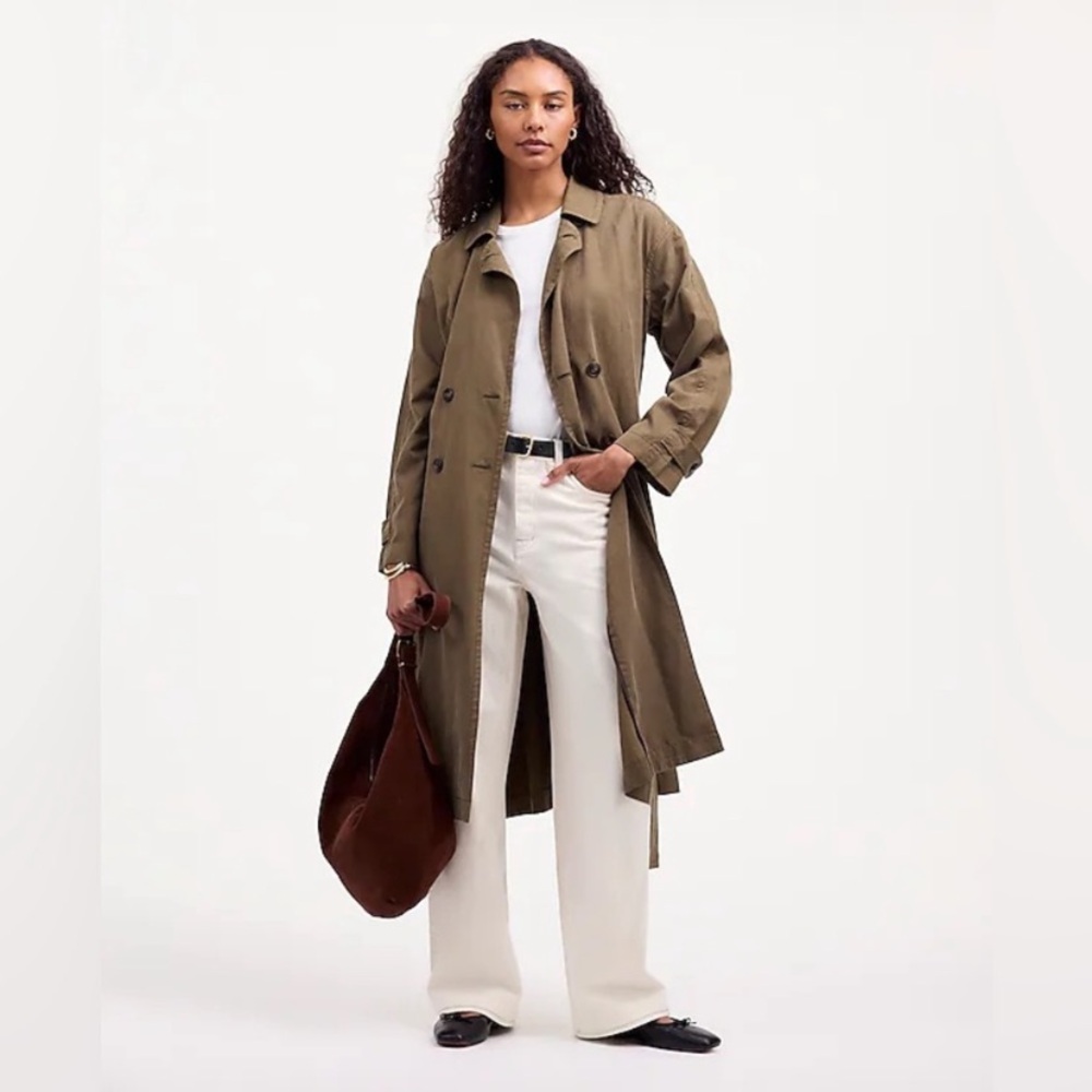 Madewell Women's Drapey Trench Coat XXS